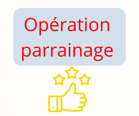 Opération parrainage = 100€ pour le parrain et le filleul ! 